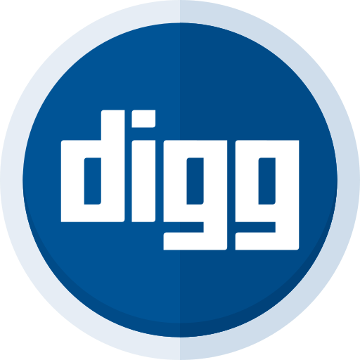 Blogging, digg, digg logo, internet, social media icon